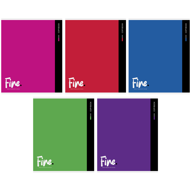 Тетрадь 48л., А5, линия ArtSpace "Моноколор. Fine color"