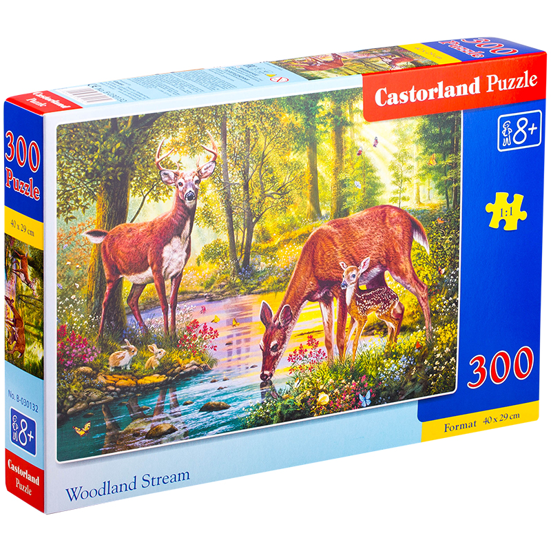 Пазл  300 эл. Castorlаnd "Олени у реки"