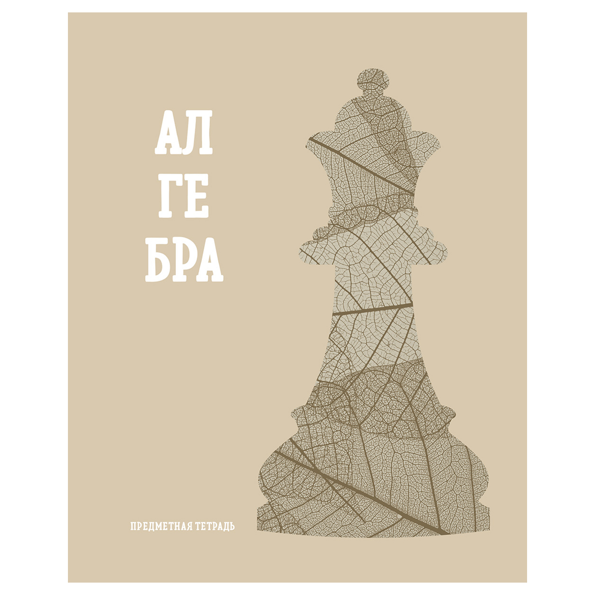 Тетрадь предметная 48л., BG "Подсказки" - Алгебра, матовая ламинация, выб.лак "песок"