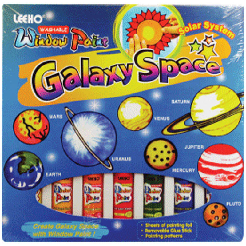 Набор для творчества витражный Galaxy Space 20г. 12цв.