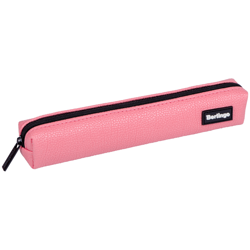 Пенал-мини Berlingo "Pink", 200*35*35 мм, полиуретан