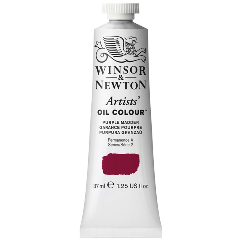 Краска масляная профессиональная Winsor&Newton "Artists Oil", 37мл, пурпурная марена