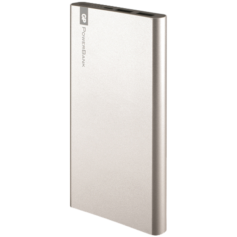 Внешний аккумулятор GP PowerBank GPFP10MSE 10000mAh, серебристый