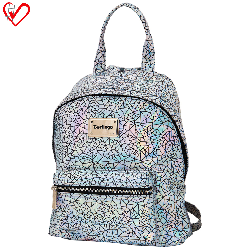 Рюкзак Berlingo Glam Style "Marshmallow" 31*23*10см, 1 отделение, 1 карман