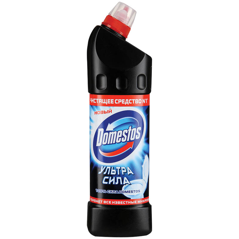 Средство для туалета Domestos "Ультра сила", гель, 1л