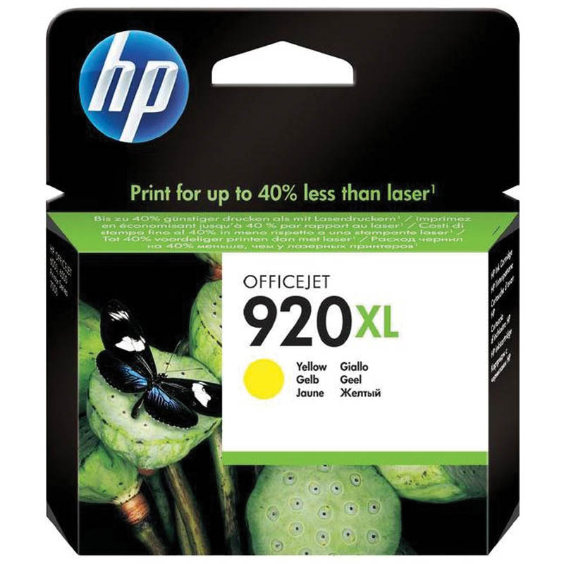 Картридж ориг. HP CD974AE (№920XL) желтый для OfficeJet 6000/6500/7000/7500 (700стр)