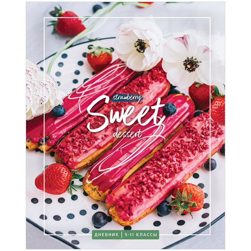 Дневник 5-11 кл. 48л. ArtSpace "Стиль. Sweet dessert", ВД-лак