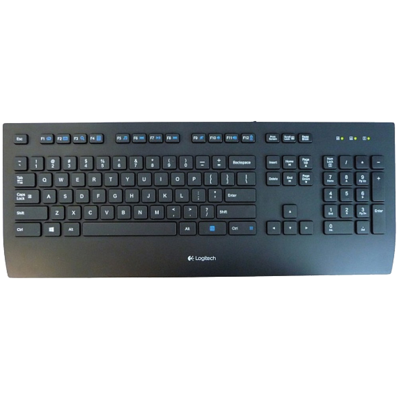 Клавиатуры Logitech K280e, USB, черный