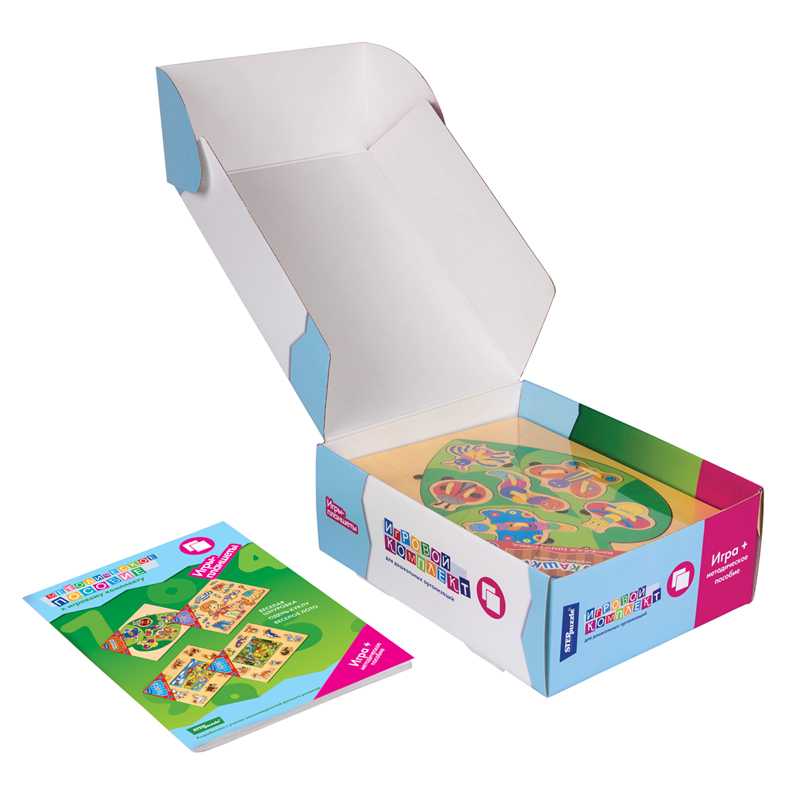 Игровой комплект №1 "Весёлая шнуровка", "Одень куклу", "Весёлое лото"