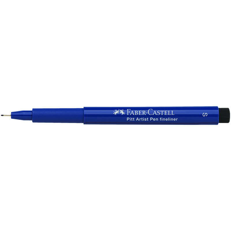 Ручка капиллярная Faber-Castell "Pitt Artist  Pen Fineliner" цвет 247 индантреновый синий, S=0,3мм, игольчатый пишущий узел