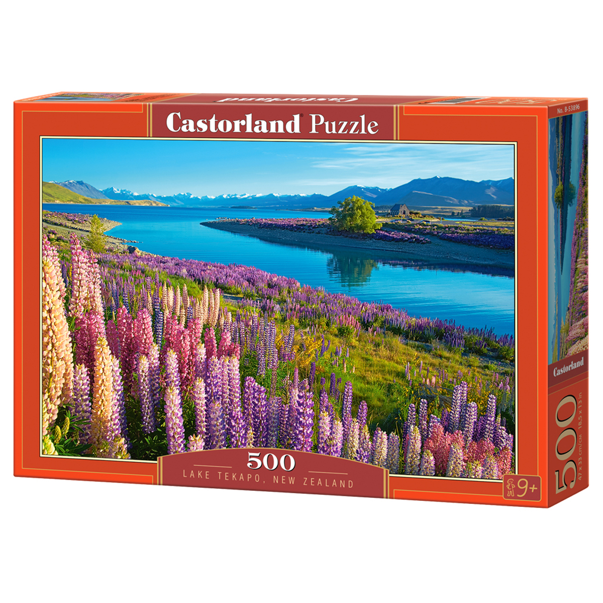 Пазл  500 эл. Castorland "Озеро Текапо, Новая Зеландия"