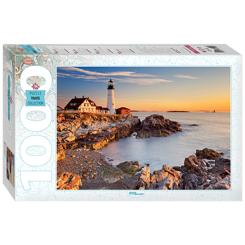 Пазл 1000 эл. Step Puzzle "Travel collection. Маяк в Портленде"