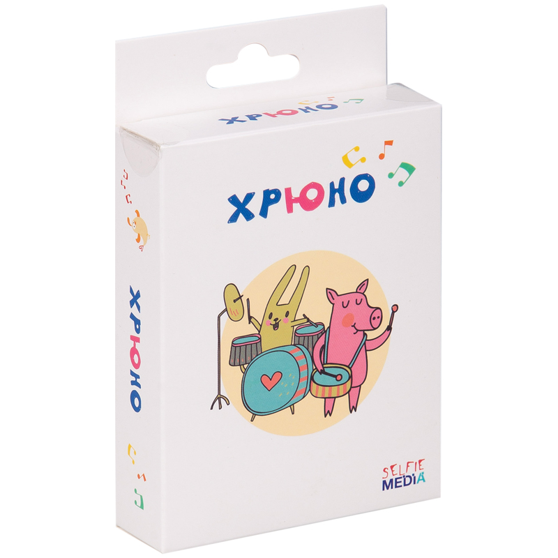 Игра настольная Selfie Media "Хрюно 2", карточная, картонная коробка