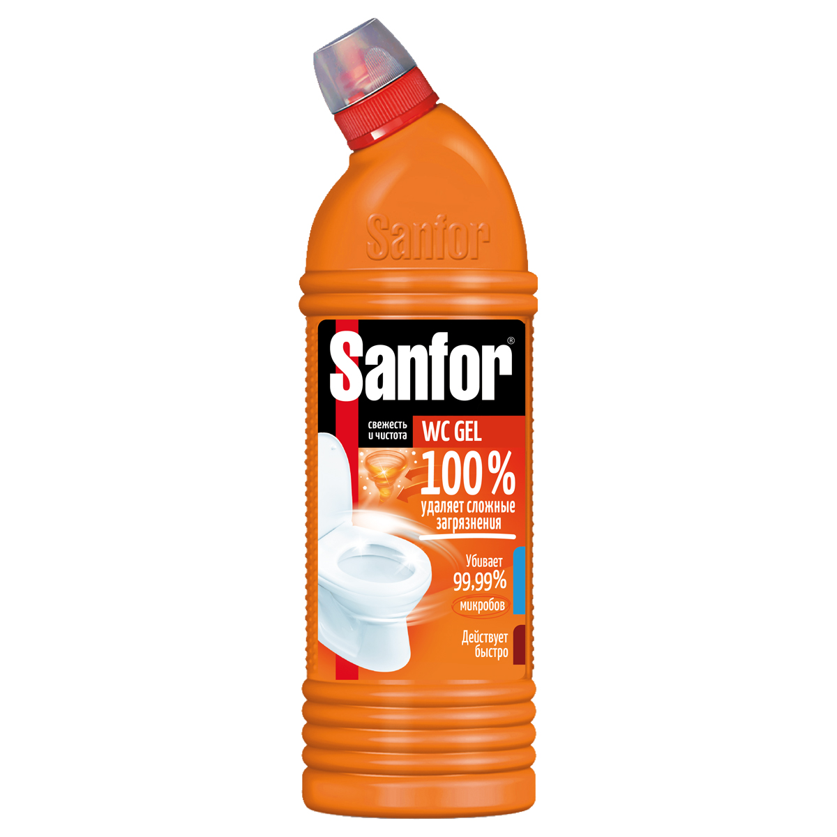 Средство для туалета Sanfor WC " Super power", гель, 1л