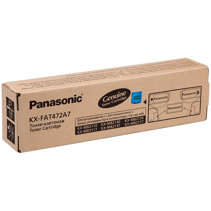 Тонер-картридж Panasonic KX-FAT472A7 черный