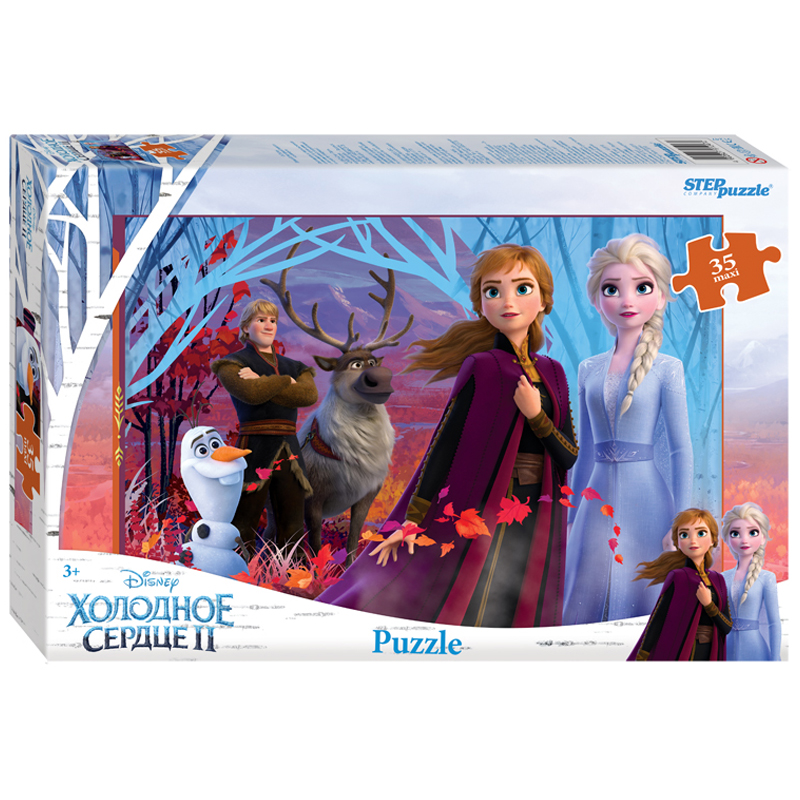 Пазл   35 эл. maxi Step Puzzle "Disney. Холодное сердце 2"