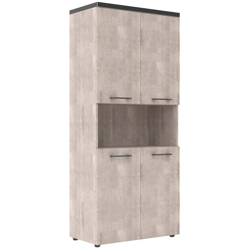 Шкаф для документов полузакрытый Skyland Torr/Дуб Каньон, 854*452*1968, THC-85.4 (ПОД ЗАКАЗ)