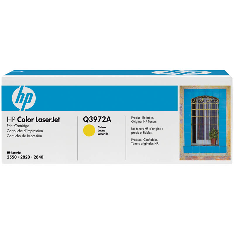 Картридж ориг. HP Q3972A желтый для Color LJ 2550/2820/2840 (2000стр)