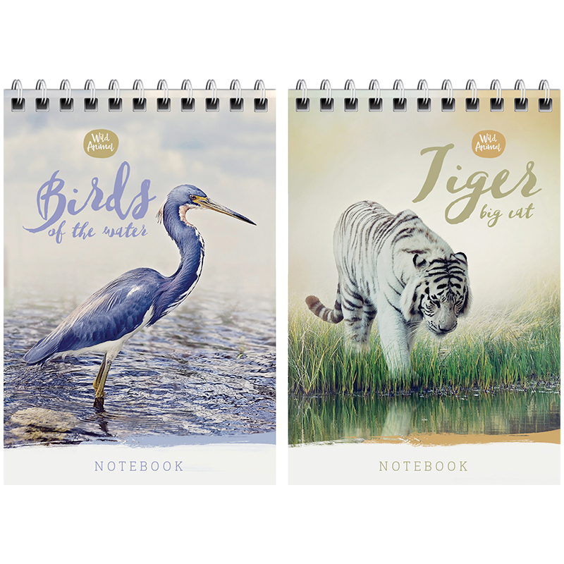 Блокнот А6 60л. на гребне ArtSpace "Животные. Wild animal"