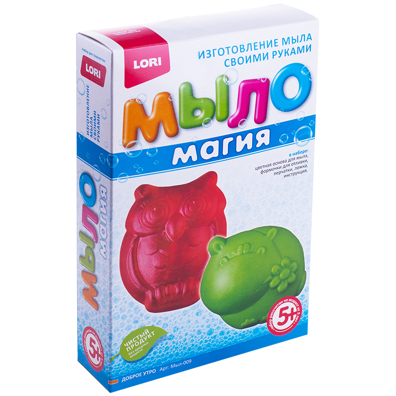 Набор-мини для мыловарения Lori Мыло Магия "Доброе утро!"