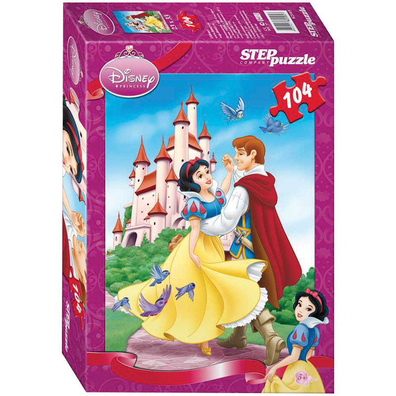 Пазл  104 эл. Step Puzzle "Disney. Белоснежка"