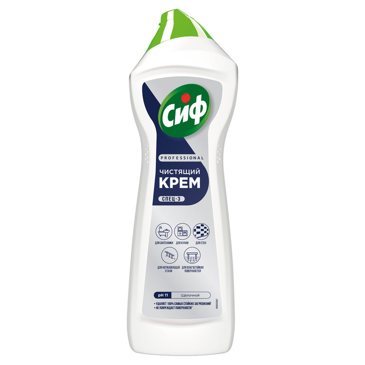 Средство чистящее Сиф Professional "Active Fresh", крем универсальный, 750мл