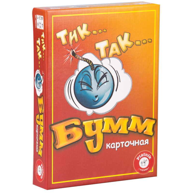 Игра настольная Piatnik "Тик Так Бумм", карточная версия, картонная коробка