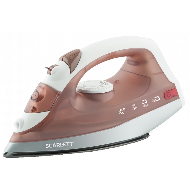 Утюг Scarlett SC-135S, 1600Вт, антипригарное покрытие, самоочистка