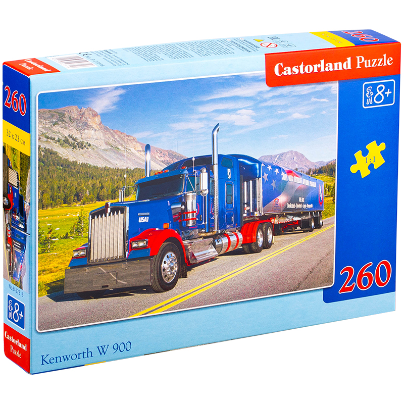 Пазл  260 эл. Castorlаnd MIDI "Грузовик W-900"