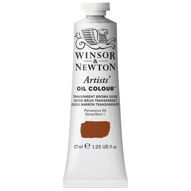 Краска масляная профессиональная Winsor&Newton "Artists Oil", 37мл, прозрачный коричневый