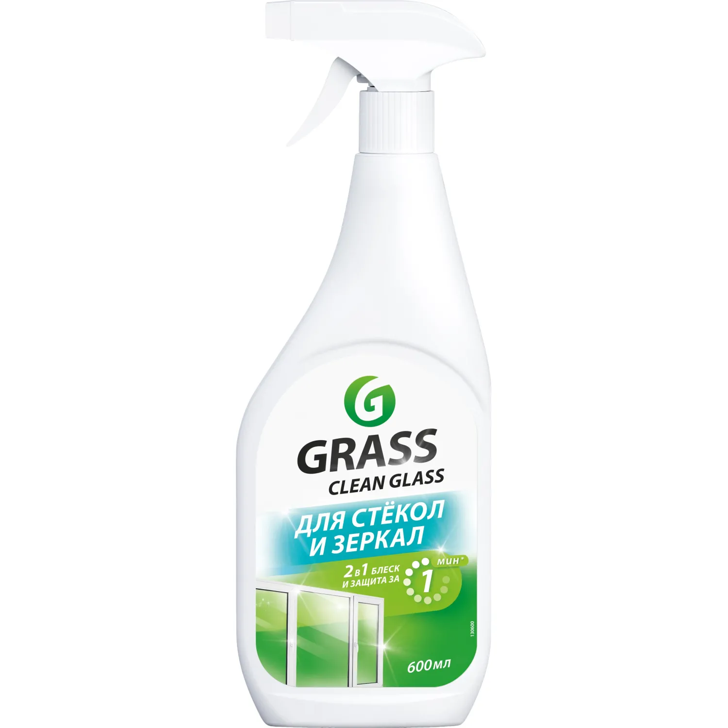 Профхим д/стекл-зеркал поверхн, универсал Grass/Clean Glass, 0,6л_т/р