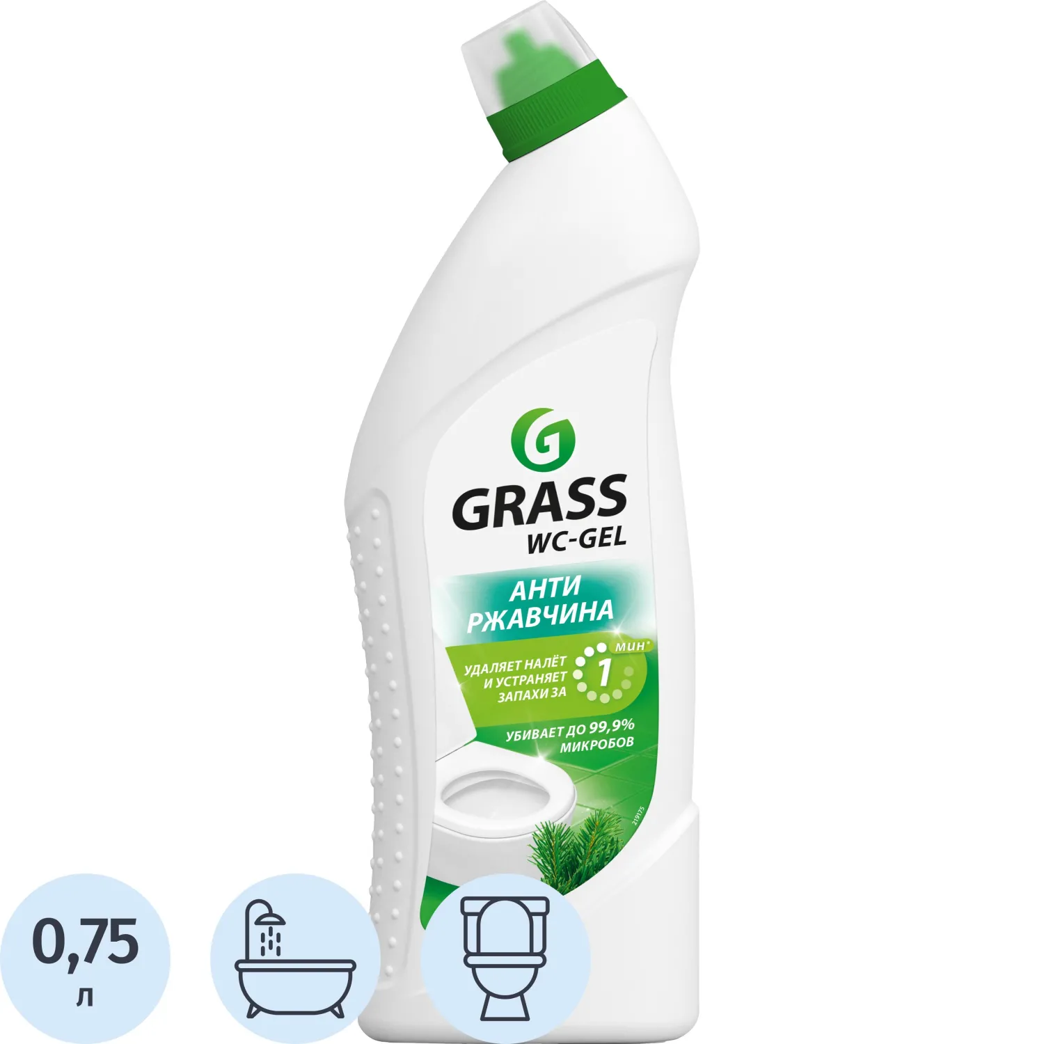 Средство для сантехники WC- GEL 750мл утенок кислотное