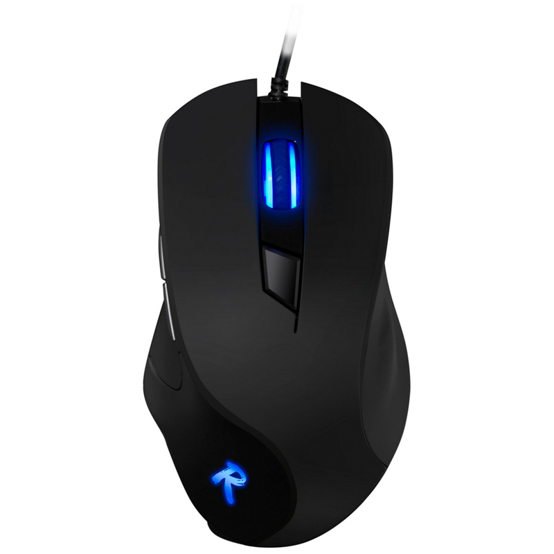 Мышь Smartbuy Rush 730G-K, коврик в комплекте, с подсветкой, черный, 5btn+Roll