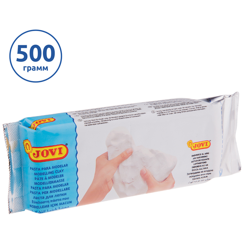 Паста д/моделирования 500гр белая