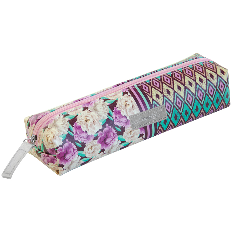 Пенал-косметичка 210*60*45 Berlingo "Peonies"