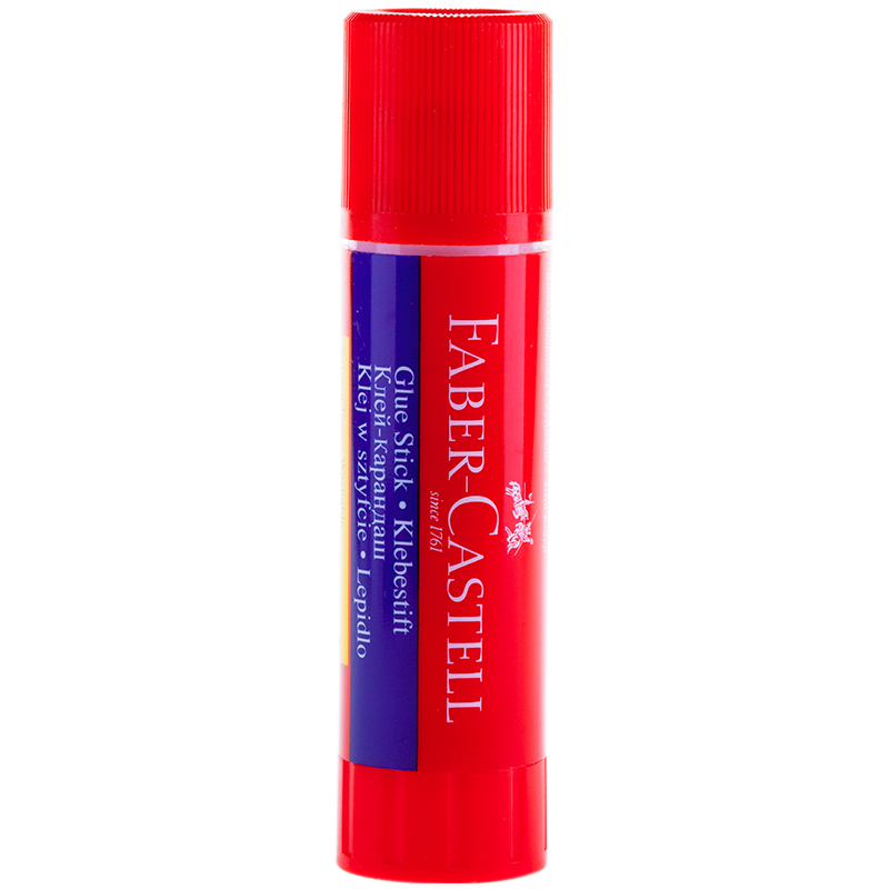 Клей-карандаш Faber-Castell, 20г, дисплей