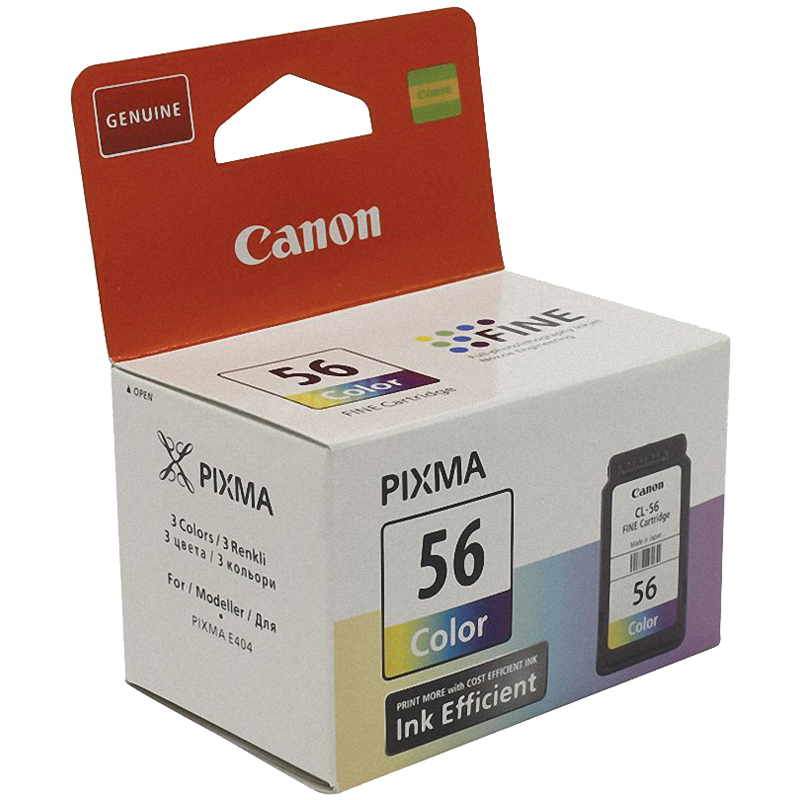 Картридж ориг. Canon CL-56 цветной для Canon PIXMA E404/E464 (300стр)