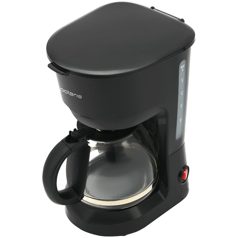 Кофеварка капельная Polaris PCM 0632, 0,75л, 600Вт, черная