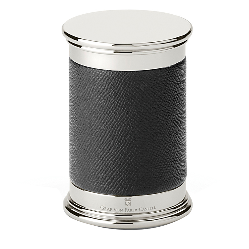 Точилка Graf von Faber-Castell, черная кожа