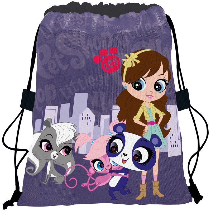 Мешок для обуви 1 отделение Академия Групп "Littlest Pet Shop", 340*430мм