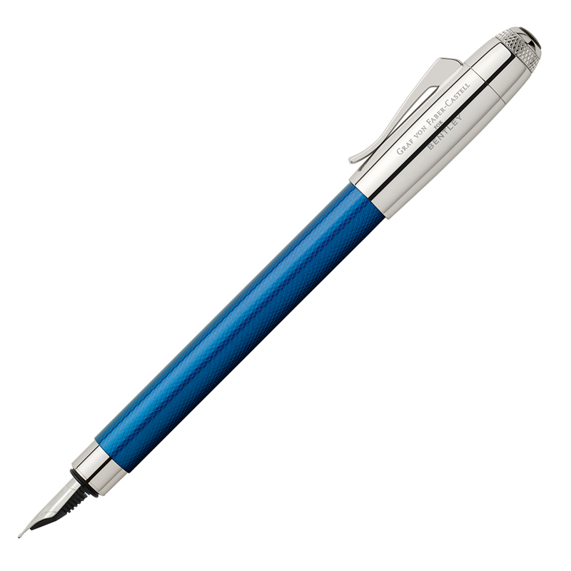 Ручка перьевая Graf von Faber-Castell "Bentley Sequin Blue Extra Fine", подар. уп.