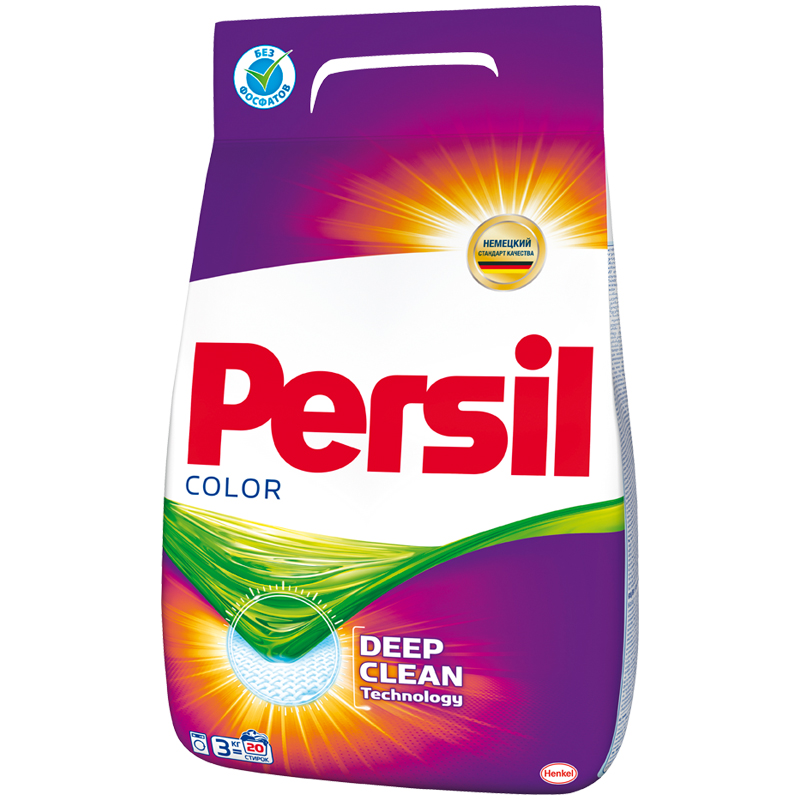 Порошок для машинной стирки Persil "Color", 3кг
