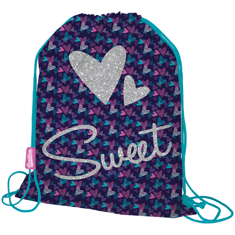 Мешок для обуви 1 отделение Seventeen "Sweet", 340*430мм