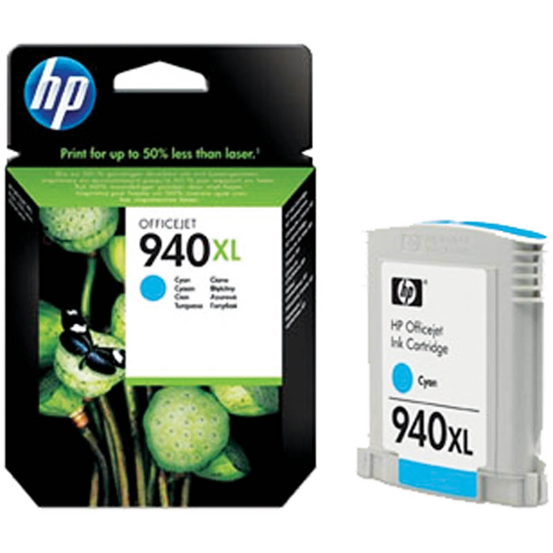 Картридж ориг. HP C4907AE (№940XL) голубой для OfficeJet Pro 8000/8500 (1400стр)