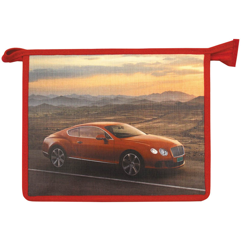 Папка для тетрадей 1 отделение, А5, "Авто. BENTLEY" серия, молния сверху