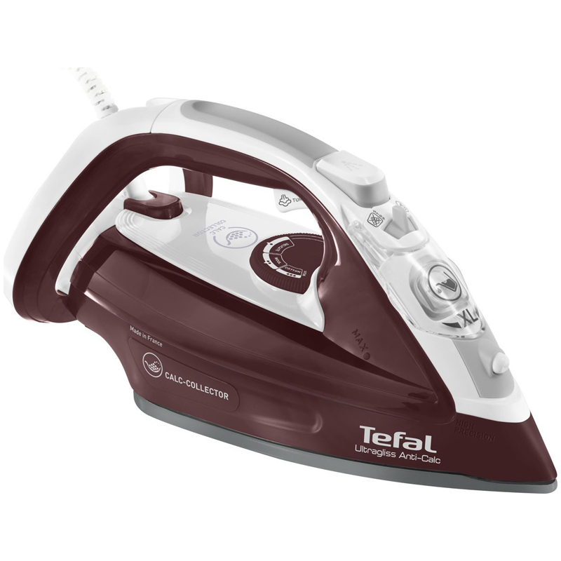 Утюг Tefal FV4961E0, 2500Вт, металлокерамическая подошва, самоочистка, антикапля, защита от накипи