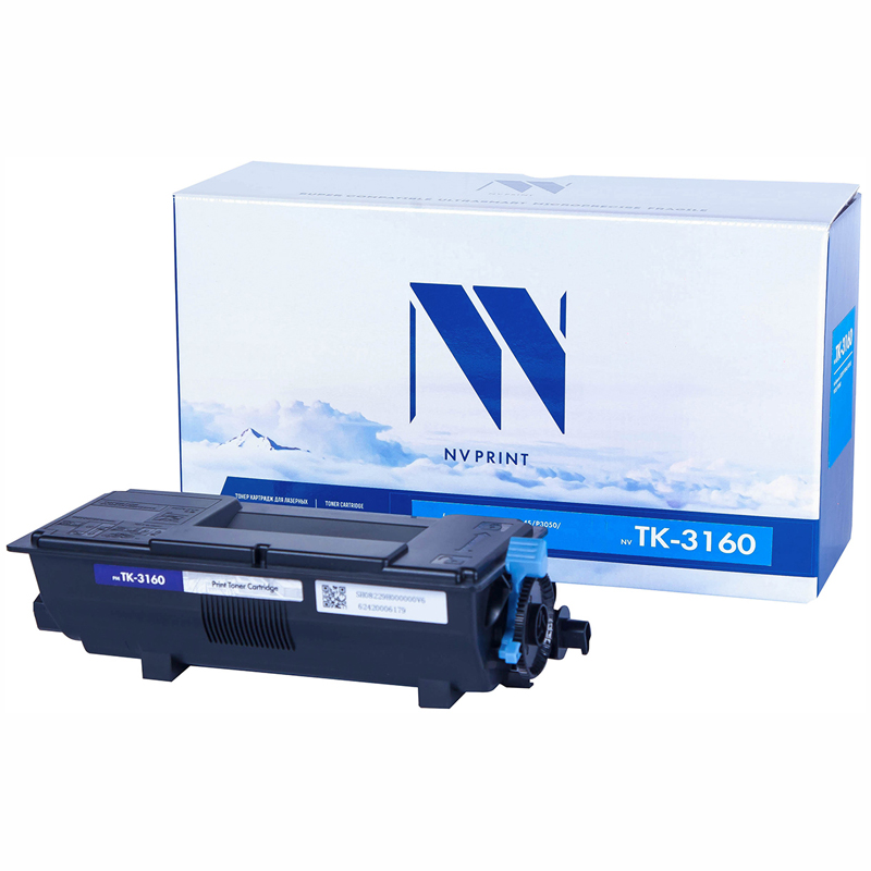 Картридж совм. NV Print TK-3160 черный для Kyocera P3045dn/3050dn/3055dn/3060dn (12500стр)