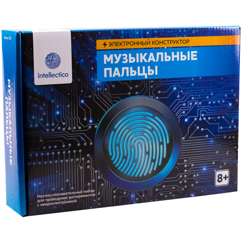 Набор научно-познавательный Intellectico "Электронный конструктор. Музыкальные пальцы"