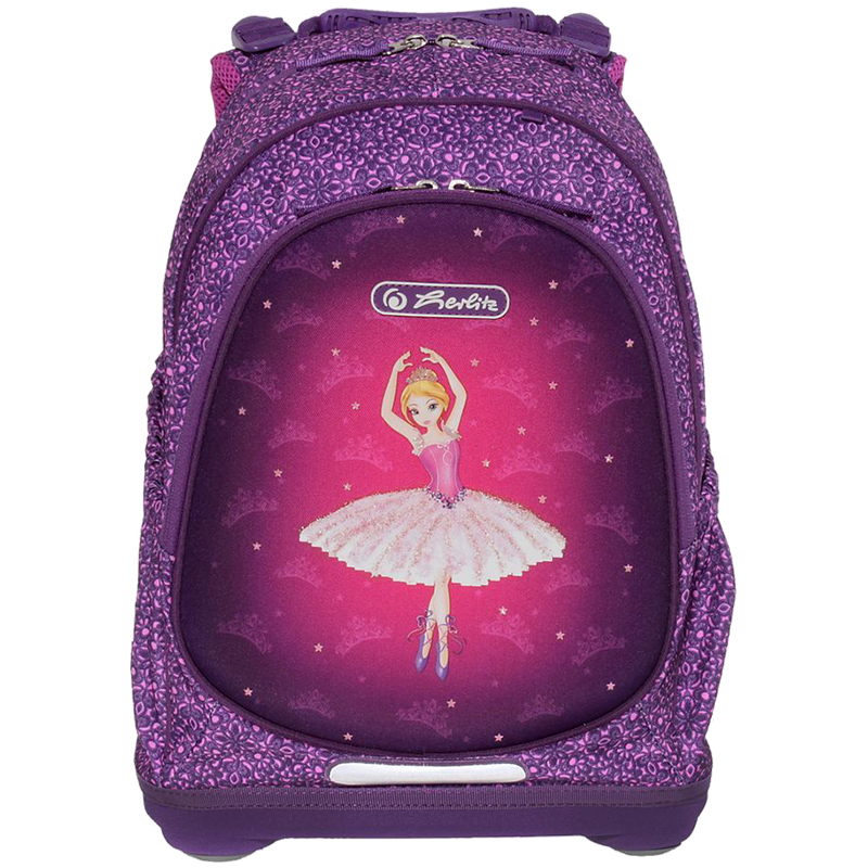 Рюкзак Herlitz Bliss "Ballerina" 30*43*18см, 1 отделение, 3 кармана, эргономичная спинка