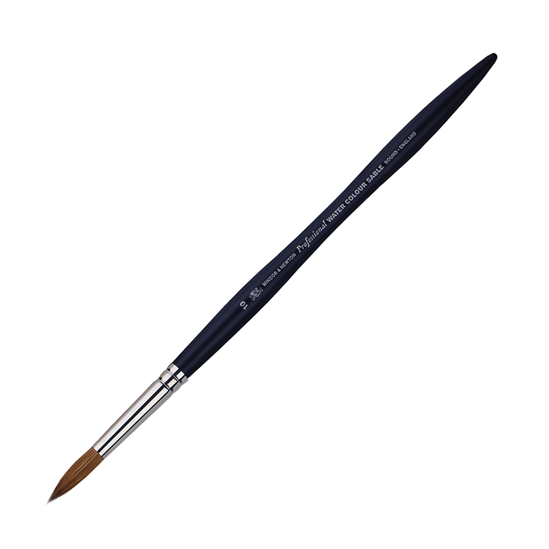 Кисть художественная соболь Winsor&Newton Artists’ Watercolour Sable brush круглая, №10